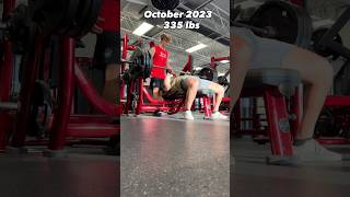 225 lb - 335 lb bench transformation #trentwins #gym #alexeubank #cbum #bidybuilding