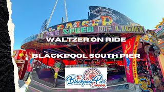 Waltzer On Ride Blackpool South Pier