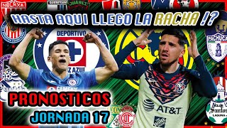 💣🔥 PRONOSTICOS JORNADA 17 CLAUSURA 2022 LIGA MX - Quiniela Futbol Mexicano AMERICA VS CRUZ AZUL ❌⚽️