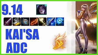 Kai'Sa ADC Ranked Challenger Build 9 14 - KR Challenger