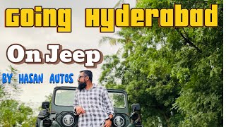 Commando Jeep going Hyderabad for shooting by Hasan Autos