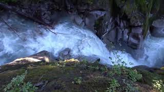 Sluice Box Trail (Stewart BC) Main Waterfall - ihikebc.com