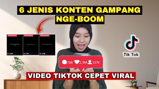 INI DIA JENIS KONTEN YANG GAMPANG MASUK FYP TIKTOK! UPLOAD SEKARANG! - QUEEN TUTORIALKU