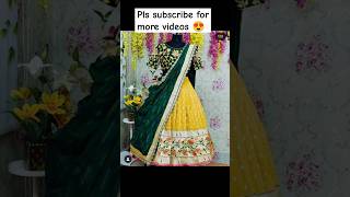 Unique model kids half saree designs😍 trendy half saree designs for girls😍 kids pattu langa designs😍