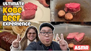 Kobe Beef Experience! LEGIT KOBE BEEF IN KOBE JAPAN @Kobe Kikusui Teppanyaki Restaurant| MOJHIVLOG