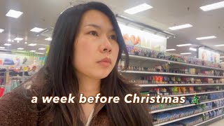 A Week Before Christmas | Target shopping, museum, wrapping gift