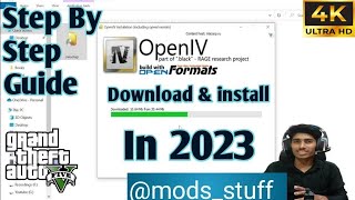 How to Download & Install OpenIV in 2023 simple step by step guide | GTA 5 | Mods Stuff Rudransh