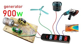 Homemade powerfull 220 volt generator