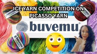 NEW Yarn Brand-ICE YARN COMPETION-ICE YARN PICASSO line has a TWIN. MUST SEE NEW DIFFERENT COLORS.