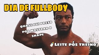 Construindo um físico clássico - DIA DE FULL BODY ESQUIZO 🙅🏿‍♂️🙅🏿‍♂️🙅🏿‍♂️