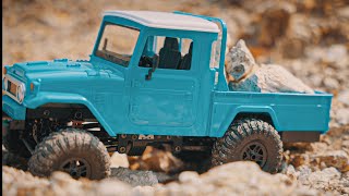 RC Car 1:12 Scale MN-45 Toyota FJ45 Pickup Driving - 알씨카 도요타 FJ45 픽업 오프로드