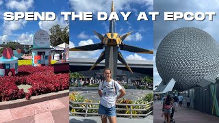 TRAVEL VLOG | riding Guardians of the Galaxy Cosmic Rewind for the first time at Disney's Epcot