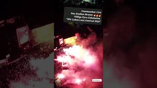 Unantastbar - Das Stadion Brennt Live (Pyro Eskalation) 🔥🔥🔥🔥🔥 Beim "Wir Leben Laut Festival 2024"