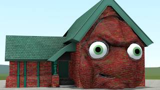 NEW GIANT NIGHTMARE GRANNY HOUSE MONSTER IS SCARY in Garry's Mod!