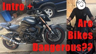 Episode #1 - Intro and 'are bikes dangerous?' | Kawasaki Z750r