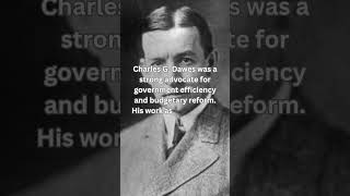 Charles G  Dawes, Political Reform Advocate