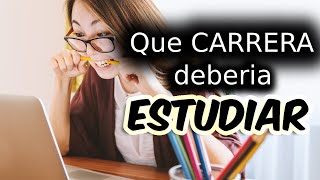 ✅Que CARRERA ESTUDIAR📚| Que ESTUDIAR | Beiker Pineda