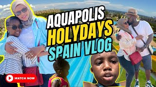 Family vacation in Spain / holiday vlog / come with us  one of the most fun water park in Spain