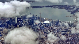 Landing in Toronto