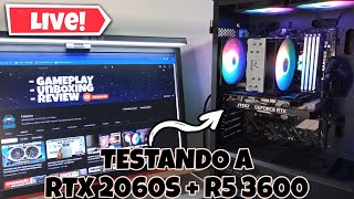 RYZEN 5 3600 + RTX 2060s MSI DO ALIEXPRESS - TESTANDO EM VARIOS JOGOS #89