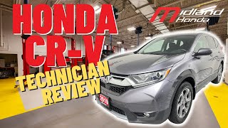 2019 HONDA CR V TECHNICIAN REVIEW!  (22 138A)