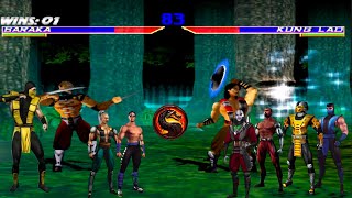 Mortal Kombat_Mortal Kombat Gold (All Characters Fatality) Android full Gameplay [Sega Dreamcast]