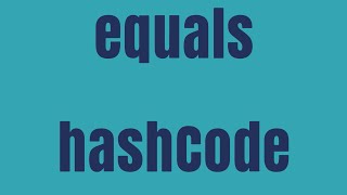 Wierszem podstawa języka Java: equals, hashCode