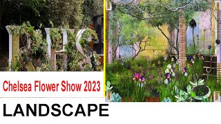 RHS chelsea flower show 2023 landscapes garden  | Chelsea flower show 2023