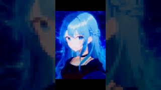 Pixel art, anime #anime