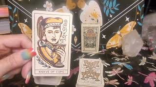 Such an adorable little deck‼️Tattoo Tarot by Diane McMahon Collis + Guiding Messages for the EC