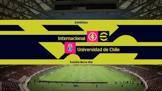 EFOOTBALL 2023 - INTERNATIONAL VS UNIVERSIDAD DE CHILE | FRIENDLY | Full Match PS5 Gameplay | 4K