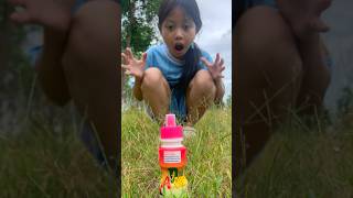 Survival Skills: Girls Skills with BROKEN LIGHTER #survival #bushcraft #camping #useful #skills