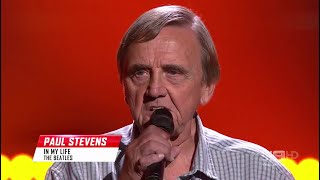 Paul Stevens - In My Life | The Voice Australia 9 (2020) | Blind Auditions