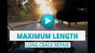 Long Crack Repair: Maximum Length