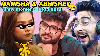 Bigg Boss Ott 2 Abhishek and Manisha Abhisha Reaction - Chanpreet Chahal