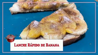 ✅ LANCHE RÁPIDO DE BANANA ✅ Super fácil e delicioso ✅ Cook Top Brasil 626 ✅ Receitas Cook Top Brasil