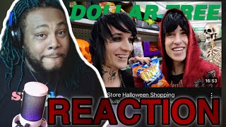 JOHNNIE GUILBERT DOLLAR STORE HALLOWEEN SHOPPING FT. JAKE WEBBER | REACTION