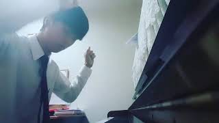 High School Student Playing Piano Battle (Movie Secret, Chopin Waltz Op.62 no.2 Improvisation)