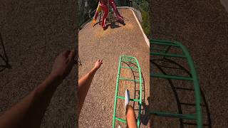 bella ciao you playground parkour slide climbing pov