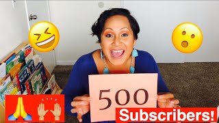 GIVEAWAY TIME | ENTER TO WIN | Celebrating 500+ subscribers | THANK YOU 😍😍I love you