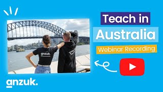 Teach in Australia Webinar!