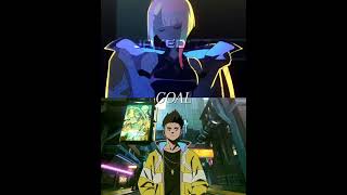 David Vs Lucy #cyberpunkedgerunners #anime #edit #viral #writing #trending #popular #fyp