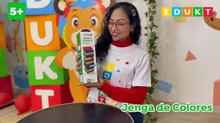 Jenga de Colores Edukt