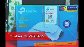 TP LINK TL-WR840N Wireless Router Unboxing | Unboxing Ground