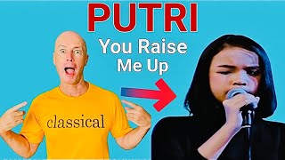 PUTRI ARIANI “You Raise Me Up” inspired cover! (Reaction)