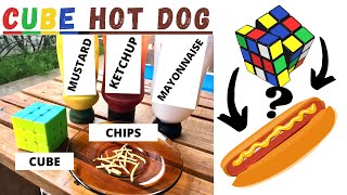 Rubik's Cube HOT DOG (The best lube? - Surprising Result!)