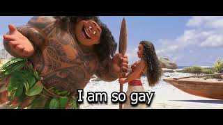 Moana - You're Welcome but it's SUS w/subtitles