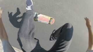 First-Person Skateboarding - Heelflip