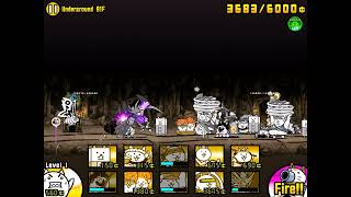 Battle Cats:Underground Labyrinth :Underground B1F