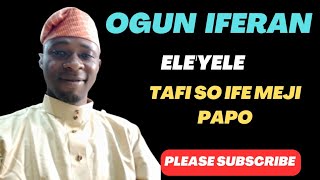 IFERAN ELE'YELE TO CONFIRM DADA#viralvideo #spirituality #subscribe #